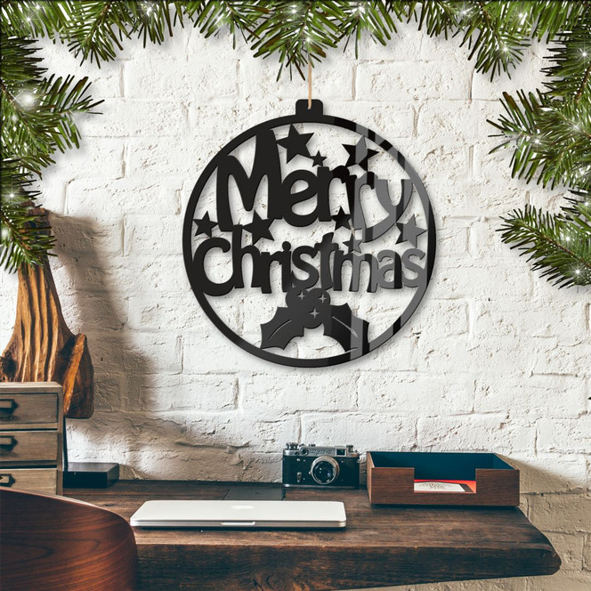 Acryldeko Merry Christmas - Bild 1