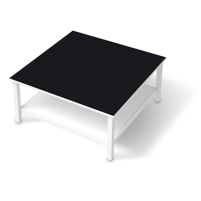 Klebefolie IKEA Hemnes Tisch 90x90cm - Schwarz- Bild 1