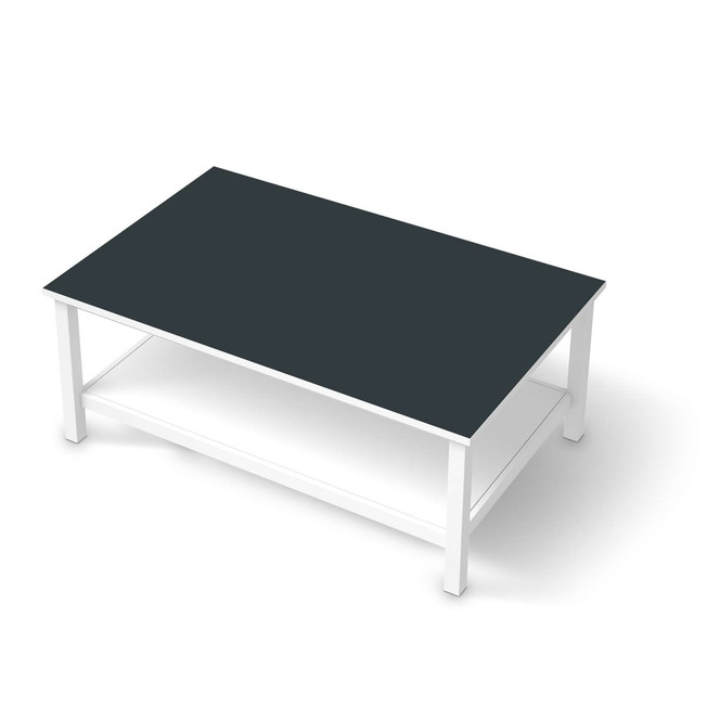 Möbelfolie IKEA Hemnes Tisch 118x75cm - Blaugrau Dark- Bild 1