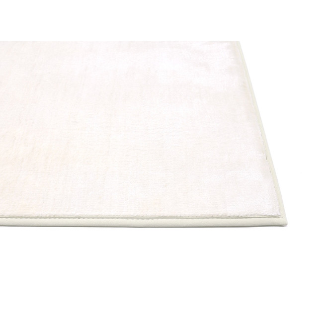 Elegance Paspelteppich Rechteck Wunschmass in White