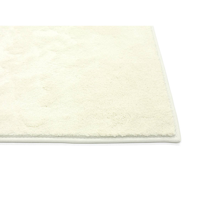 Emily Velours Paspelteppich | Wunschmass | Rechteckig | Albino