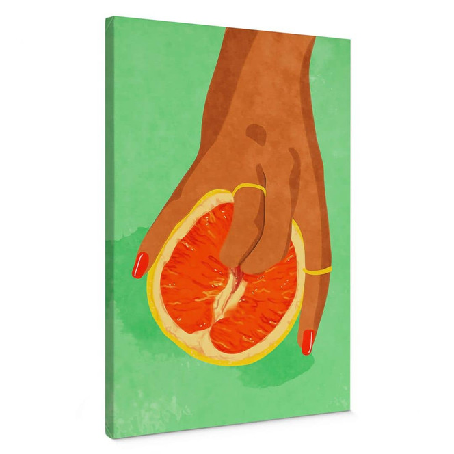 Leinwandbild Sinnliche Berührungen | Feminismus - Oltmanns