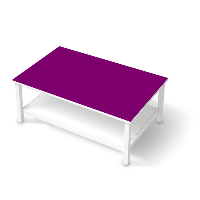 Möbelfolie IKEA Hemnes Tisch 118x75cm - Flieder Dark- Bild 1