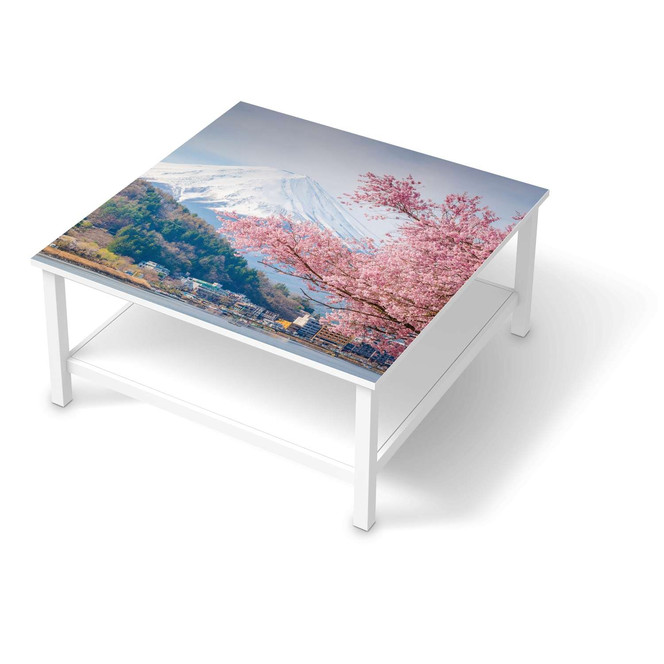 Klebefolie IKEA Hemnes Tisch 90x90cm - Mount Fuji- Bild 1