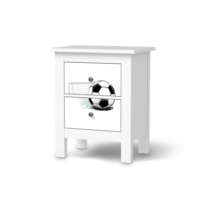 Möbelfolie IKEA Hemnes Kommode 2 Schubladen - Freistoss- Bild 1