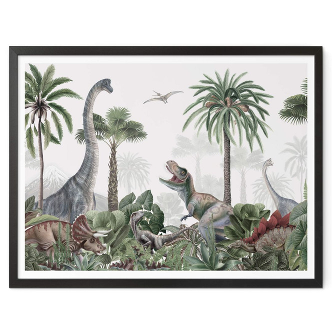 Poster Kikki Belle - Abenteuer der Dinos