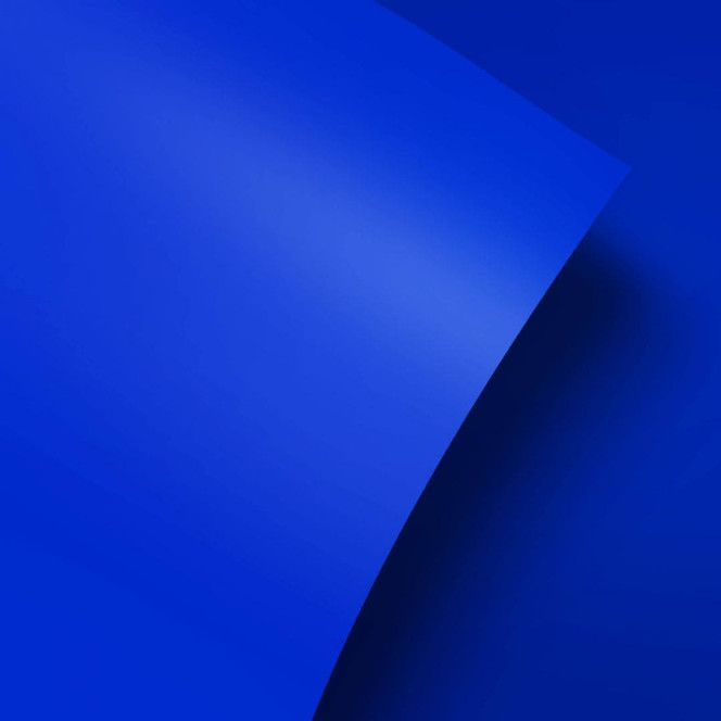 Möbelfolie - Uni Brillantblau