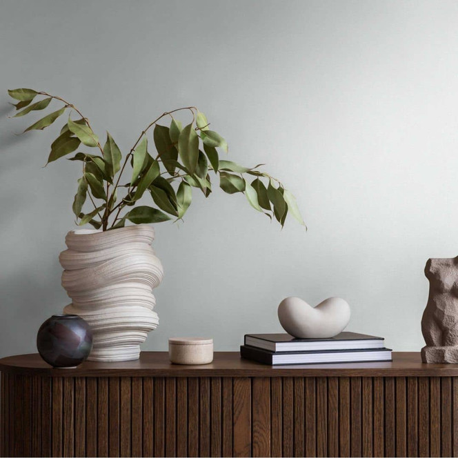 Unitapete mit feiner Struktur Hellgrau – Schlichte Vliestapete in Textiloptik