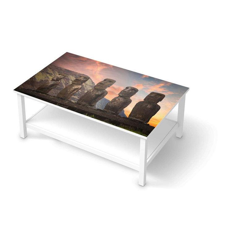 Möbelfolie IKEA Hemnes Tisch 118x75cm - Easter Island - CR114941