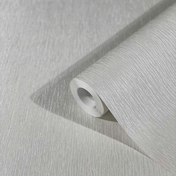 Vliestapete mit leichter Struktur als Uni Grau Einfarbig - WA444383