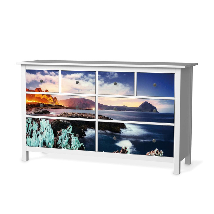Möbelfolie IKEA Hemnes Kommode 8 Schubladen - Seaside - CR114893