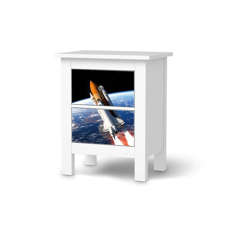 Möbelfolie IKEA Hemnes Kommode 2 Schubladen - Space Traveller - CR118225