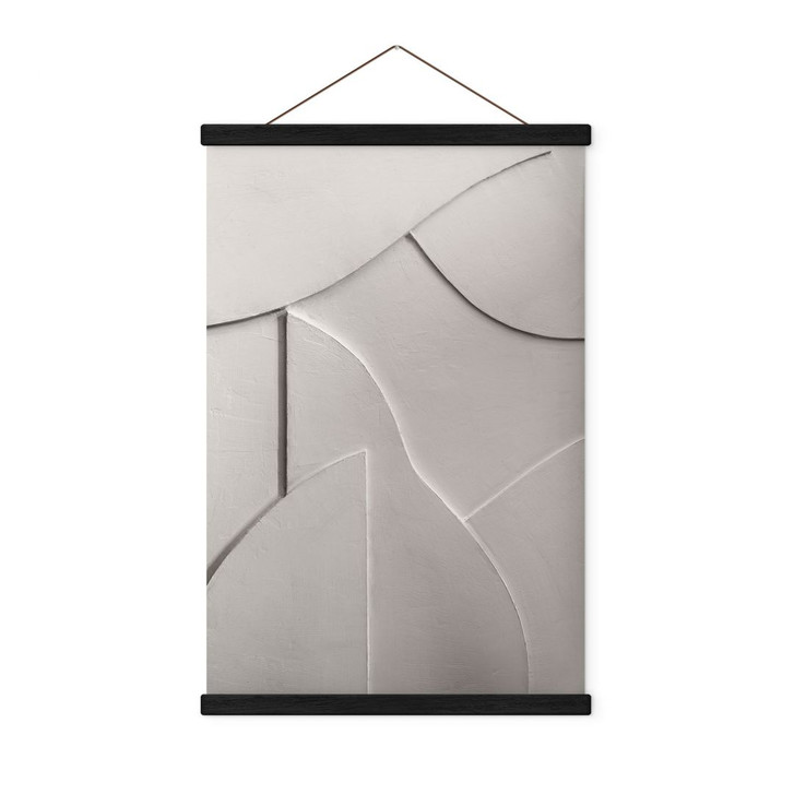 Stoffbild Abstrakte Strukturen in sanftem Beige - Böhmer - WA433585