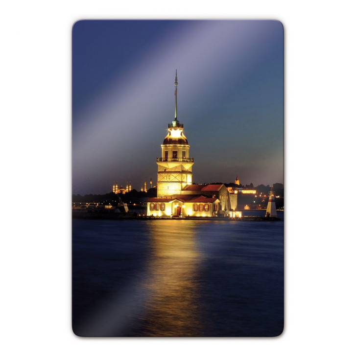 Glasbild Mädchenturm - WA420740