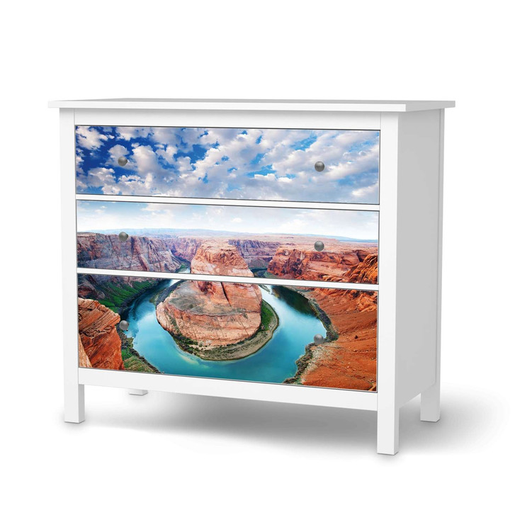 Möbelfolie IKEA Hemnes Kommode 3 Schubladen - Grand Canyon - CR114731