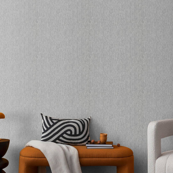 Guido Maria Kretschmer Unitapete Echo & Soft Loom Fashion for Walls 5 silber - WA485236