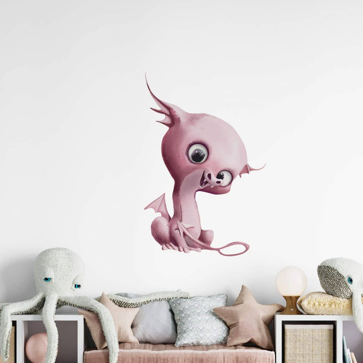 Wandtattoo Die kleinen Drachen - Grinsebacke - WA420243