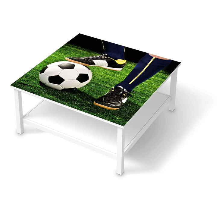 Klebefolie IKEA Hemnes Tisch 90x90cm - Fussballstar - CR109493