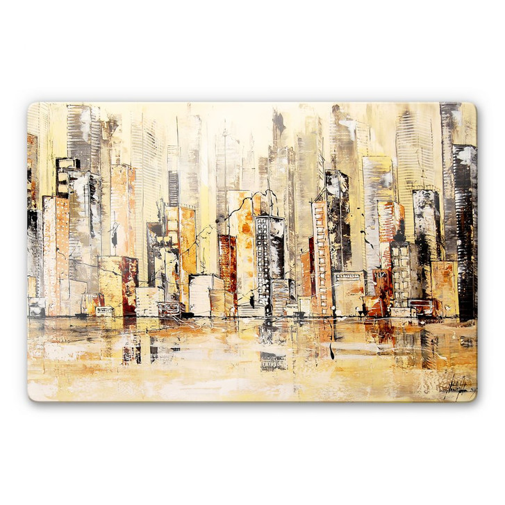 Glasbild  Fedrau - Meine Stadt - WA420805