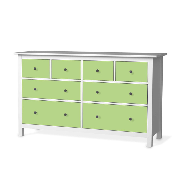Möbelfolie IKEA Hemnes Kommode 8 Schubladen - Hellgrün Light - CR114861