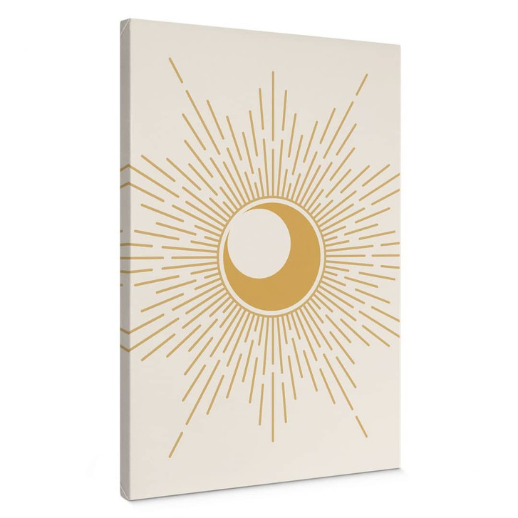 Leinwandbild Goldene Sonnenstrahlen - KsanaKalpa - WA459745