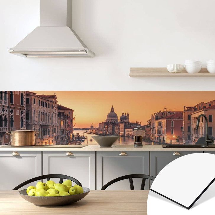 Küchenrückwand Sonnenuntergang in Venedig - Zhang - WA426008