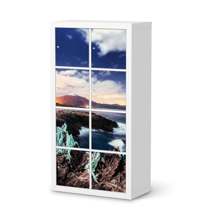 Klebefolie IKEA Expedit Regal 8 Türen - Seaside - CR111160