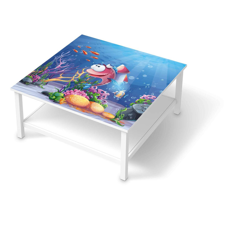 Klebefolie IKEA Hemnes Tisch 90x90cm - Bubbles - CR109469