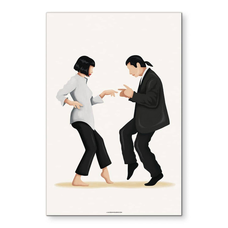 Wandbild Pulp Fiction - Tohmé - Alu-Dibond - WA423341