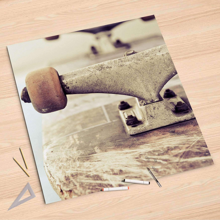 Folienbogen (90x90cm) - Skateboard - CR107665