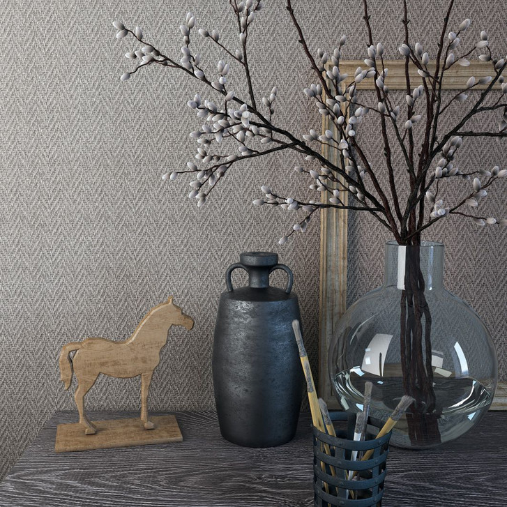 Hochwertige Gewebe Tapete mit Farbverläufen in grau - WA451095