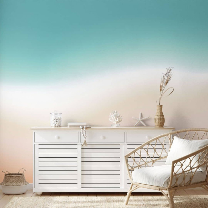 Fototapete Ombre - Wellen am Strand - WA424320