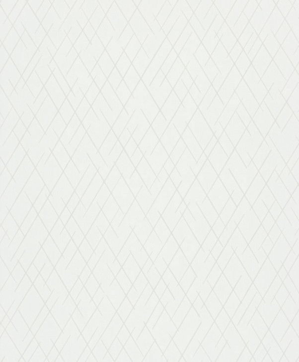 Vliestapete mit geometrischen Rauten weiss Grafisch - WA446373