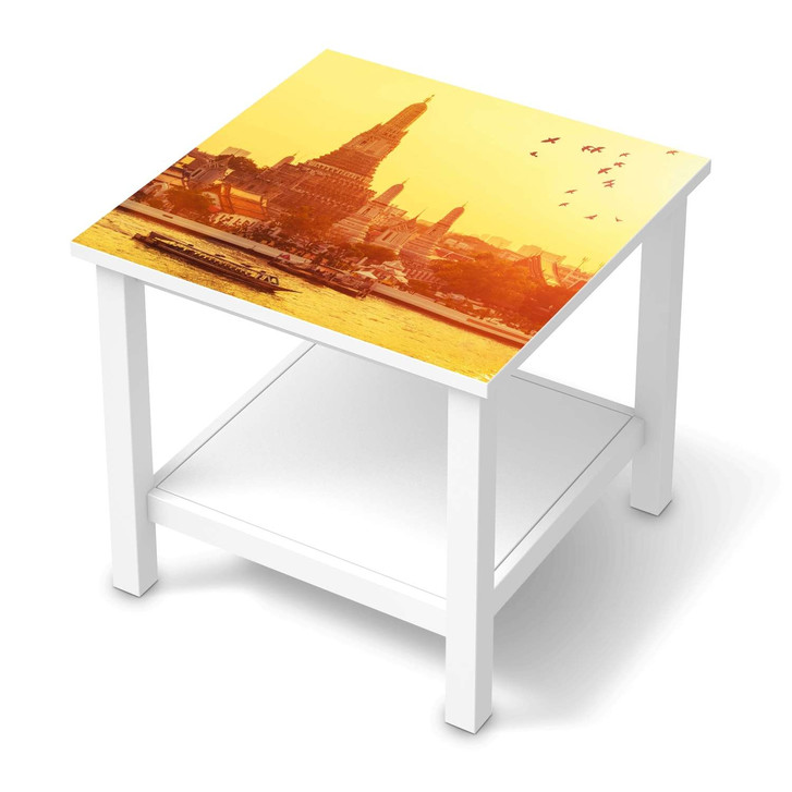 Möbel Klebefolie IKEA Hemnes Tisch 55x55cm - Bangkok Sunset - CR113512