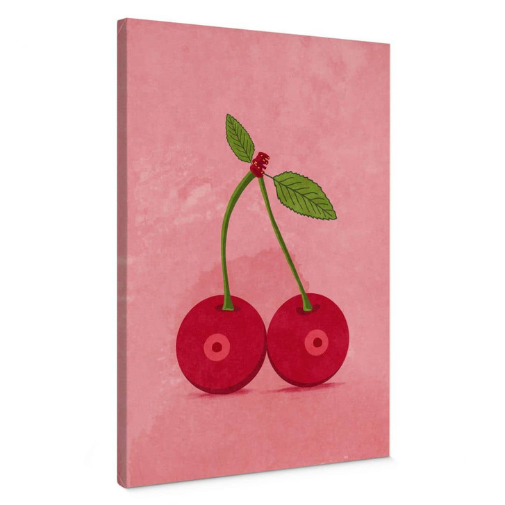 Leinwandbild Sinnliche Kirschen - Oltmanns - WA449932