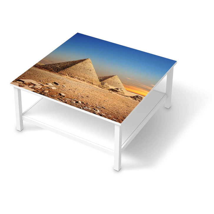 Klebefolie IKEA Hemnes Tisch 90x90cm - Pyramids - CR109542