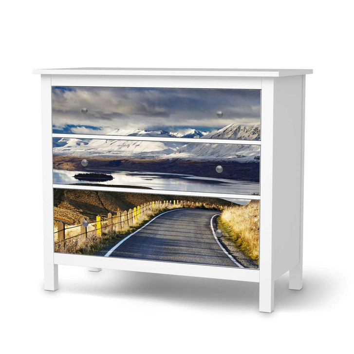 Möbelfolie IKEA Hemnes Kommode 3 Schubladen - New Zealand - CR114757