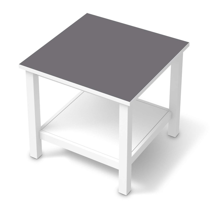 Möbel Klebefolie IKEA Hemnes Tisch 55x55cm - Grau Light - CR113558