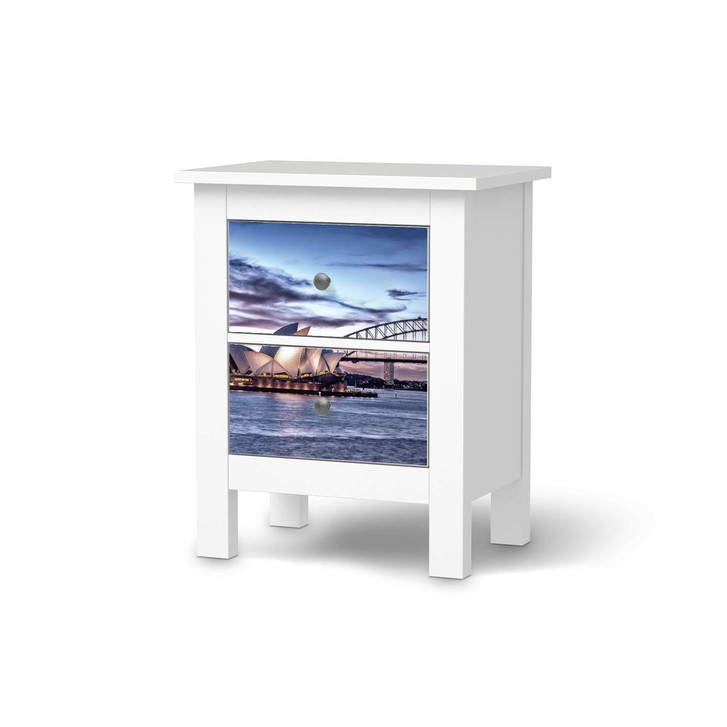 Möbelfolie IKEA Hemnes Kommode 2 Schubladen - Sydney - CR118230