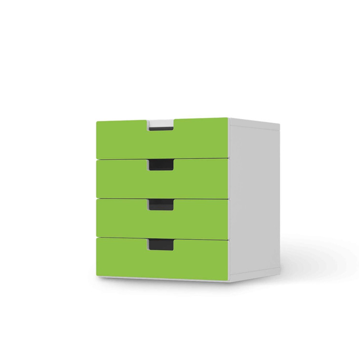 Klebefolie IKEA Stuva / Malad Kommode - 4 Schubladen - Hellgrün Dark - CR112134