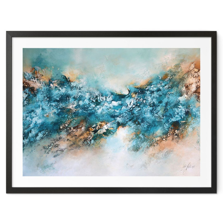 Poster Abstrakte Eis Komposition - Fedrau - WA435910