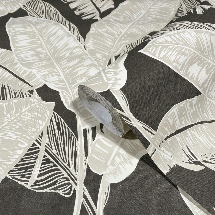 Vliestapete Floral Modern, Natur in Braun - WA483003