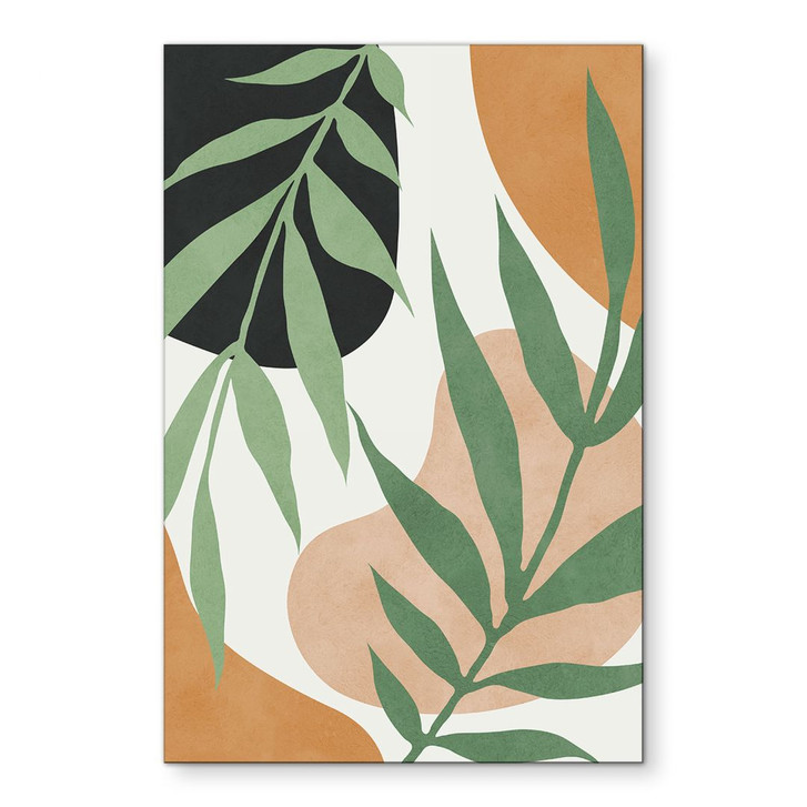 Wandbild Grüne Zweige im Dschungel - Costa - Alu-Dibond - WA458450