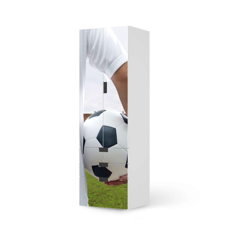 Klebefolie IKEA Stuva / Malad - 3 Schubladen und 2 grosse Türen - Footballmania - CR111820