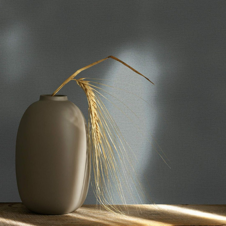 Vliestapete mit leichter Struktur grau Uni - WA446271