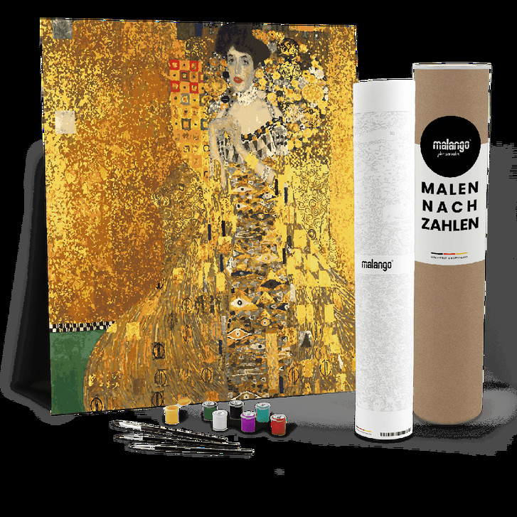Malen nach Zahlen Leinwandbild - Klimt - Adele Bloch Bauer - WA447907