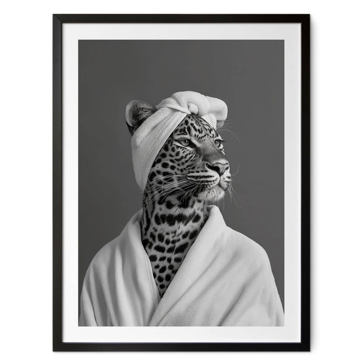 Poster Royale Spa-Auszeit mit Leopard - Rahner - WA473421