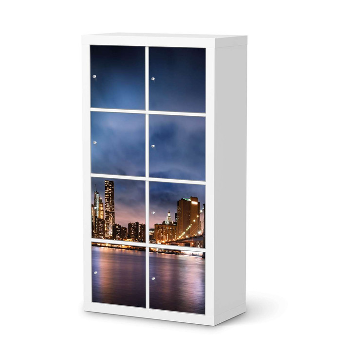 Klebefolie IKEA Expedit Regal 8 Türen - Brooklyn Bridge - CR111088