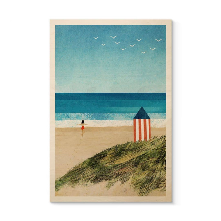 Holzbild Urlaub am Meer mit Dünenblick - Rivers - WA472189