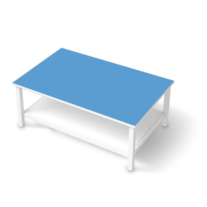 Möbelfolie IKEA Hemnes Tisch 118x75cm - Blau Light - CR114925